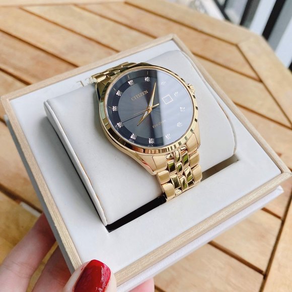 🔥Citizen Men's Diamond 41mm Golden Watch - Picture 3 of 4